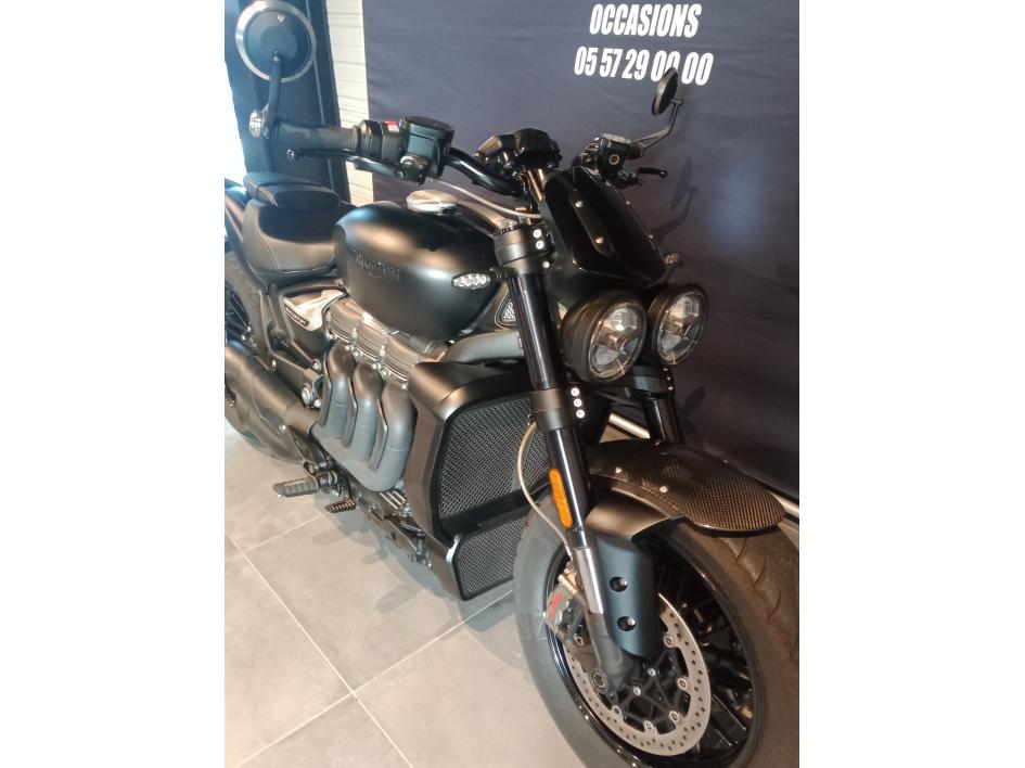 TRIUMPH ROCKET 3 R BLACK EDITION 1ere MAIN